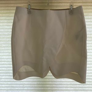 Mugler White Mini Skirt